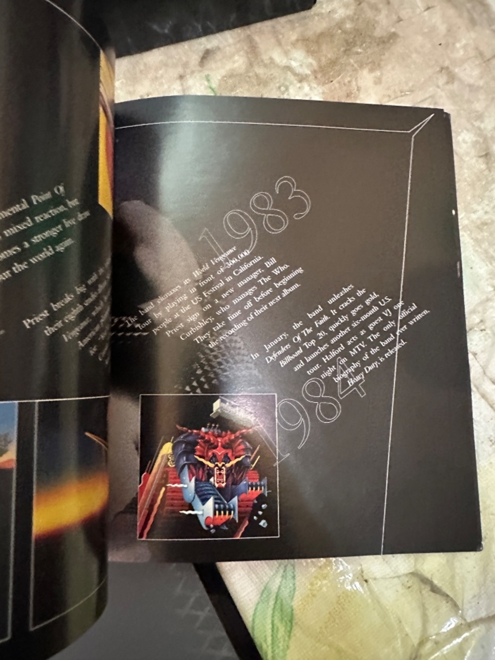 Judas Priest Metalogy 4CD/DVD 2004 Sony Box Set Booklet 80s Metal - Picture 11 of 15